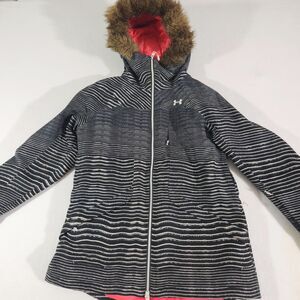 Under Armour STORM COLDGEAR Fur Hood Lined  Ski Snowboard Jacket Women's M